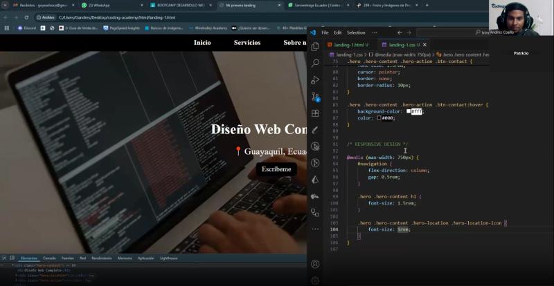 Proyecto Landing #1 con HTML Y CSS