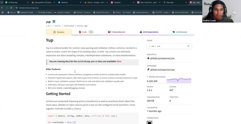 Instalar dependencias desde npm